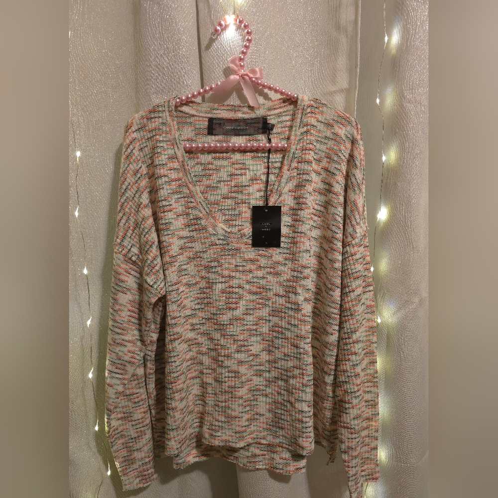 Code X Mode V-Neck Sweater